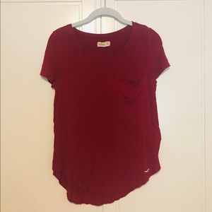 Hollister Plain Pocket Tee